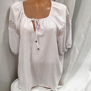 Elegant White Women's Top